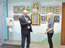 Открытие выставки В.Смирновой и А.Сергиенко